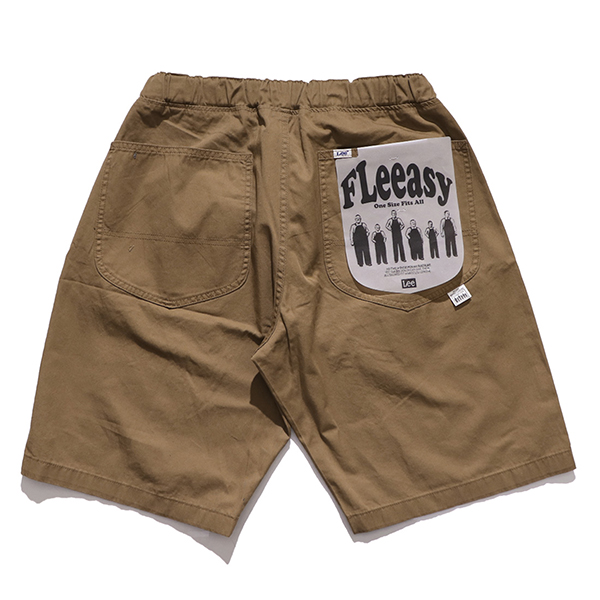 FTC オリーブ Lサイズ ショートパンツ　ビーチパンツ Lee（リー） リー【Lee】FLeeasy Shorts ルーズフィット フリージー