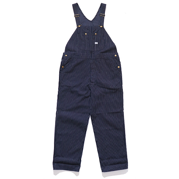 LENO ブルーストライプ　オールインワン Lee（リー） リー【Lee】LM7254 DUNGAREES オーバーオール サロペット