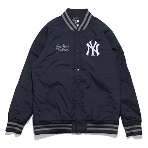 ニューエラ【ＮＥＷ ＥＲＡ】97155M スタジアムジャケット ジャケット スタジャン アウター ロゴ ニューヨークヤンキース ロサンゼルスドジャーズ  ユニセックス