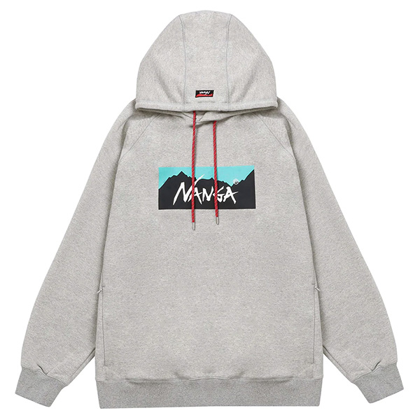 ナンガ【NANGA】ECO HYBRID BOX LOGO SWEAT HOODIE エコハイブリッ...