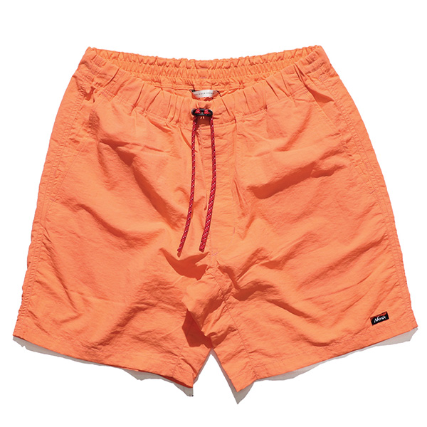 新品　セール　NANGAナンガ　ナイロンタッサーショーツ　オレンジ　M NANGA ナンガ【NANGA】NYLON TUSSER EASY SHORTS ナイロン