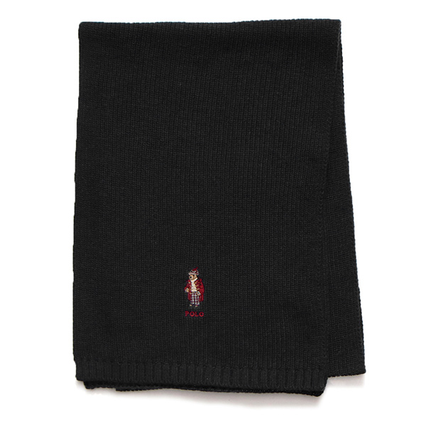 Polo Ralph Lauren マフラー PC1300 テディベア ロゴ刺繍 POLO RALPH LAUREN ポロ ラルフローレン【POLO LAUREN】PC1300