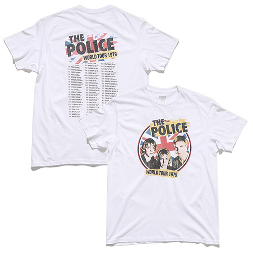 ポリス【The Police】SS TEE Tシャツ 半袖 イギリス ロックバンド ロックT バンド...