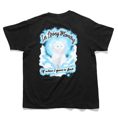 リップンディップ【RIPNDIP】In Loving Memory Tee 半袖 Tシャツ ネコ ス...