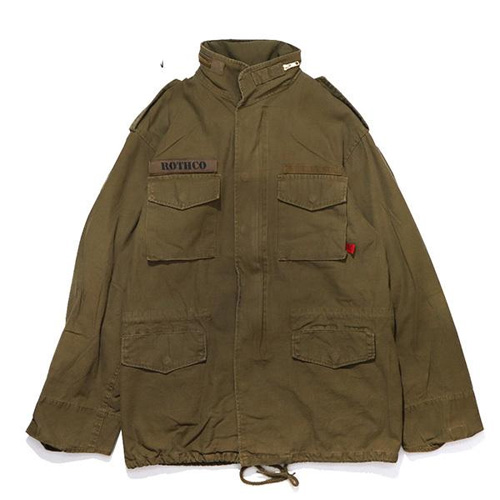 ロスコ 【Rothco】VINTAGE M-65 FIELD JACKET ミリタリー フード付き