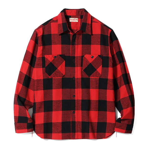 SUGAR CANE シュガーケーン【SUGAR CANE】TWILL CHECK WORK SHIRT
