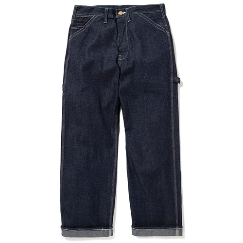 シュガーケーン【SUGAR CANE】11oz. BLUE DENIM WORK PANTS ジーンズ ブルーデニム生地 デニム ONE WASH  ワークパンツ メンズ シンプル 日本製 パンツ