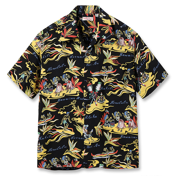 SUN SURF サンサーフ【SUN SURF】RAYON HAWAIIAN SHIRT “HAWAIIAN HULA