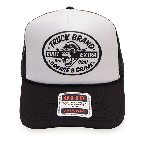 トラックブランド【TRUCK BRAND】TB-MONKEY 帽子 キャップ メッシュ トラッカー メンズ レディース バイク ストリート アメカジ カジュアル スナップバック | TRUCK BRAND | 01