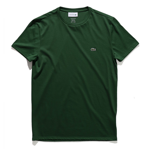 ラコステ【LACOSTE】TH6709 Men's Crew Neck Pima Cotton Jersey T