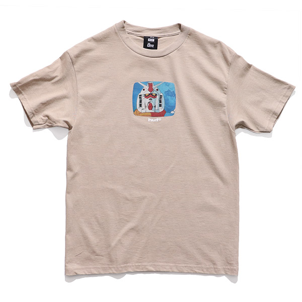 ハフ【HUF】SCANLINE S/S TEE ハフ × 機動戦士ガンダム Tシャツ 半袖 ロゴ メ...