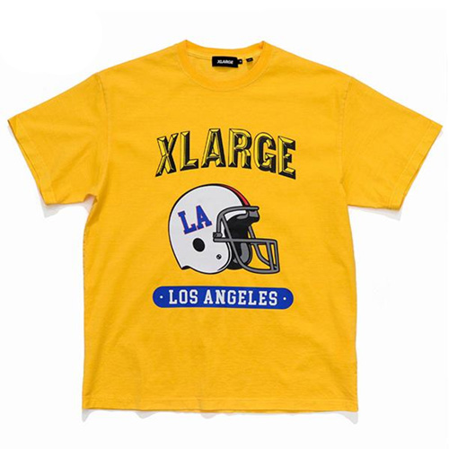 XLARGE エクストララージ【X-LARGE】PIGMENT FOOTBALL S/S TEE T