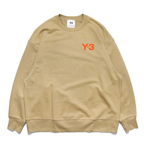 アディダス【adidas】Y-3/ワイスリー M CLASSIC CHEST LOGO CREW SWEATSHIRT メンズ ロゴ スウェット  トレーナー ヨウジヤマモト トップス プルオーバー