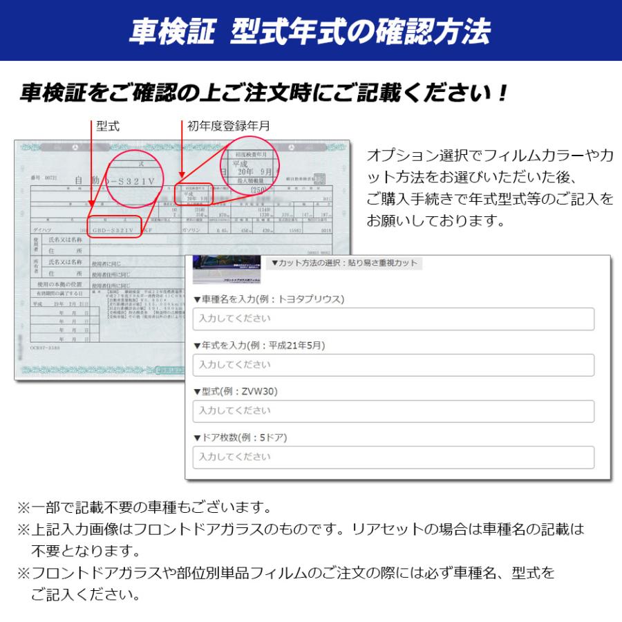 トヨタ ファンカーゴ (NCP21/20/25) ニュープロテクション カット済みカーフィルム リアセット｜bocci｜04