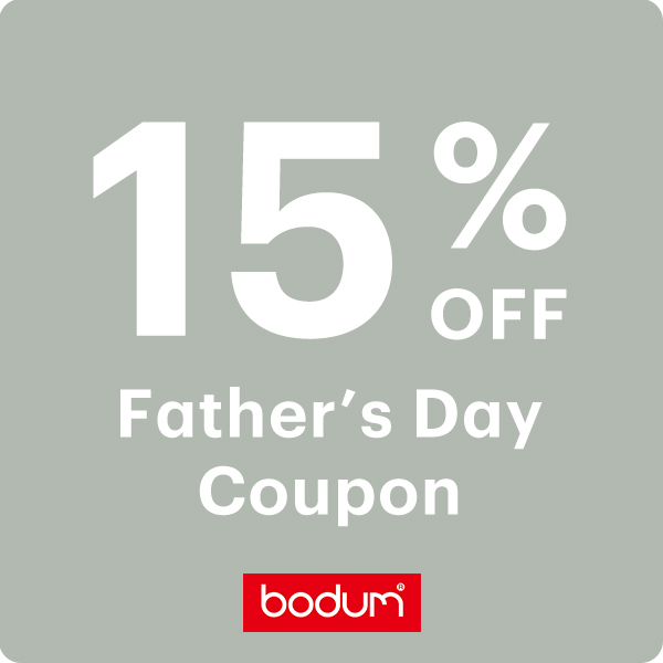 ボダム公式ショップPayPayモール店の「【ボダム 父の日 クーポン】 2日間限定全品15%OFF」のクーポン