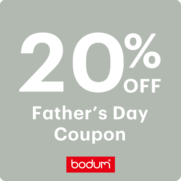 ボダム公式ショップPayPayモール店の「【ボダム 父の日 クーポン】 2日間限定全品20%OFF 」のクーポン