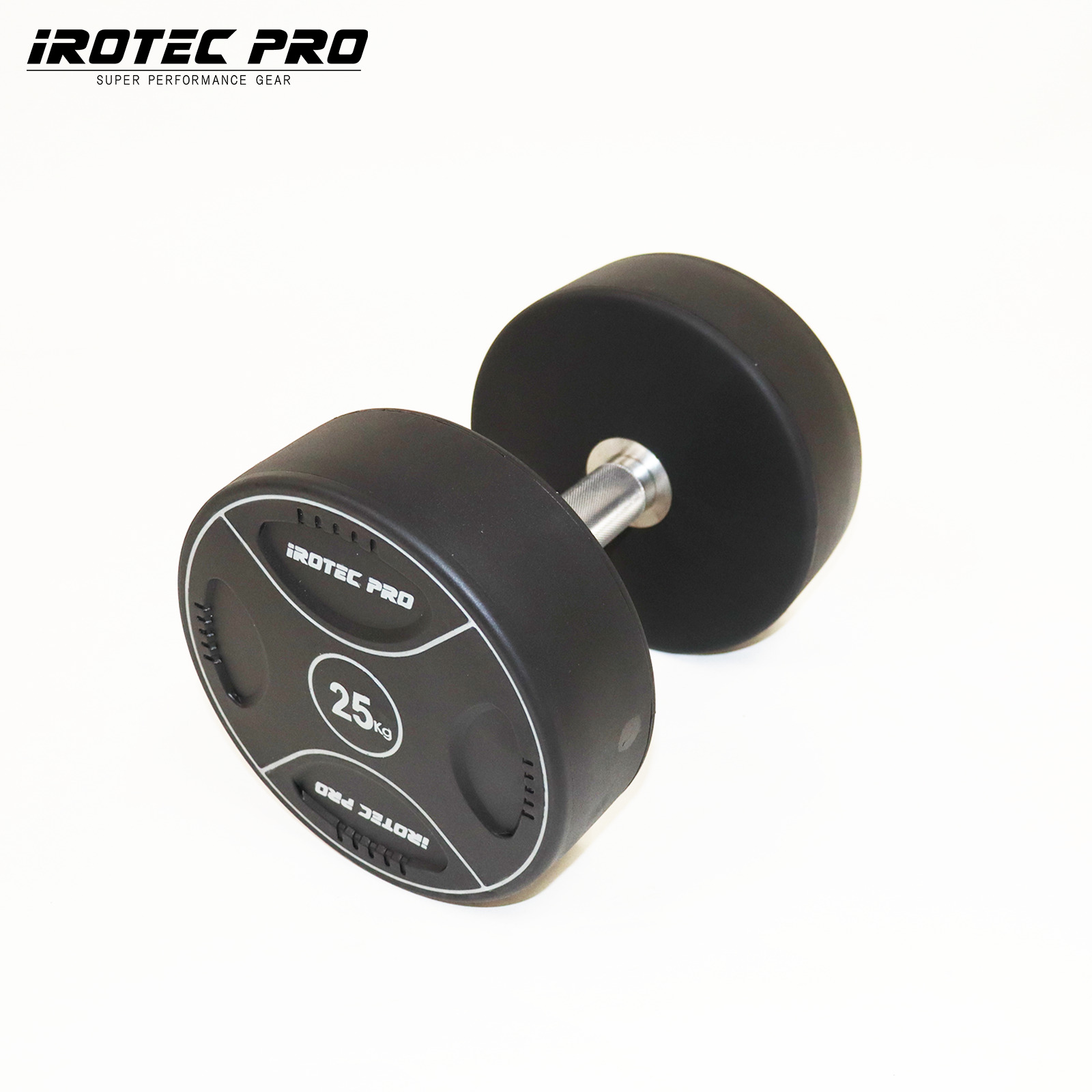 固定式ダンベル 25kg IROTECPRO アイロテックプロ TPUジムダンベル(単品) TPUGMD25 :TPUGMD25:BoDY LINKストア