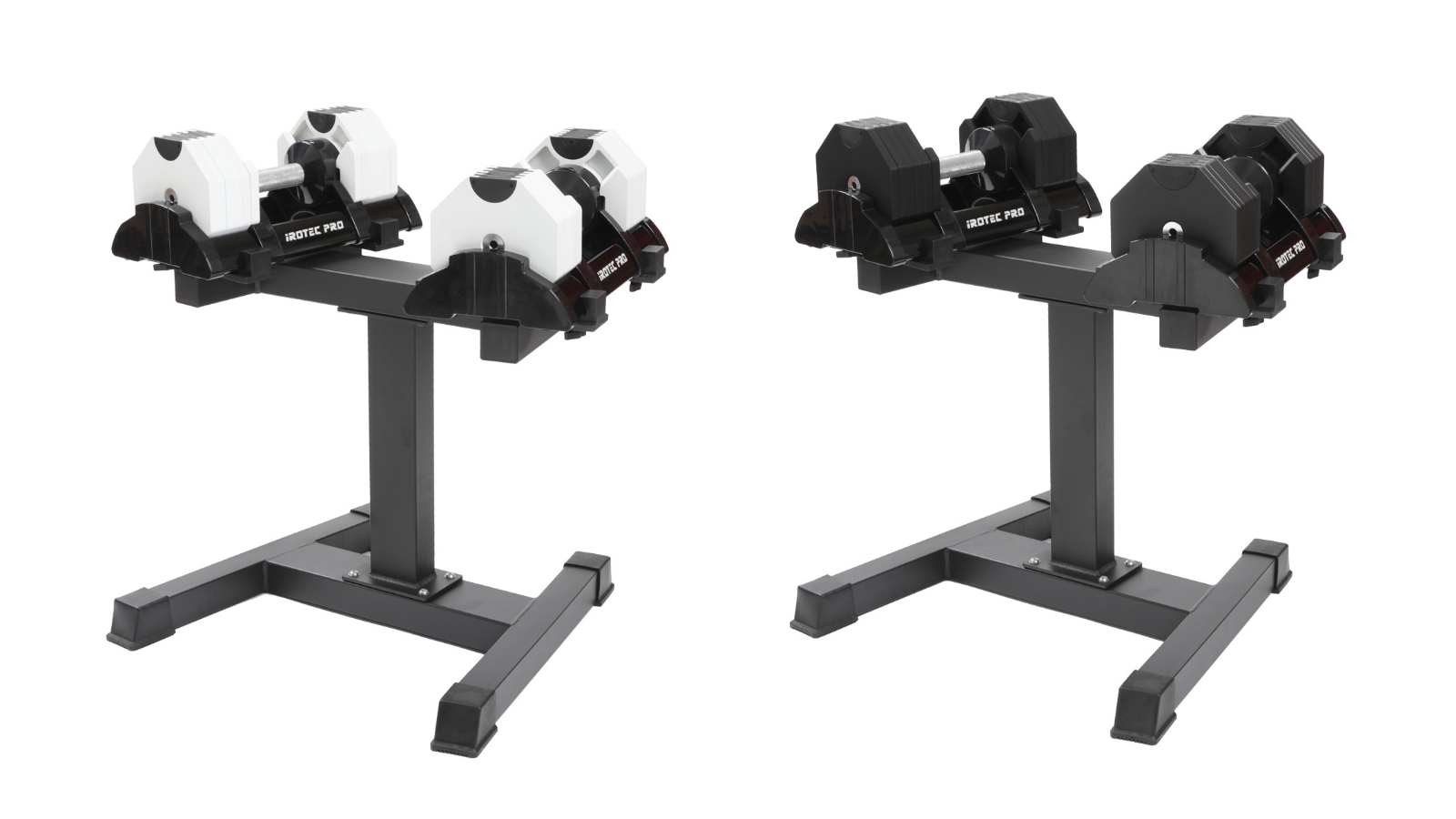 IROTEC PRO アジャスタブルダンベル 20kg 2個セット スタンド付き