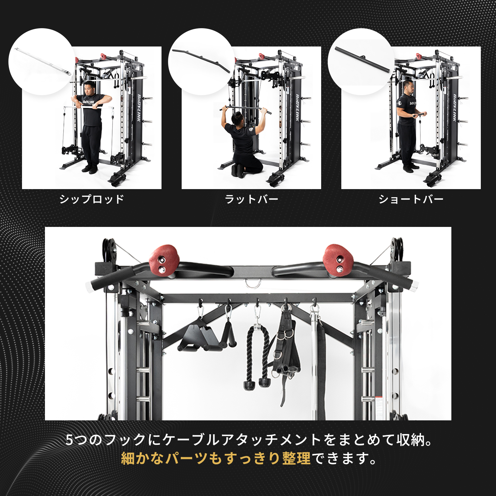 オールインワンラック 新商品 BoDYLINK ボディリンク オールラウンド