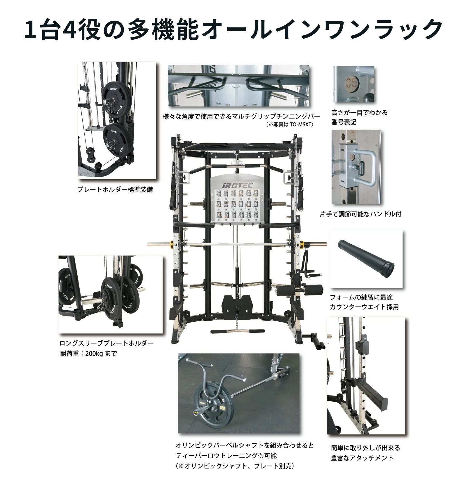 販売済み オールインワンラック irotec