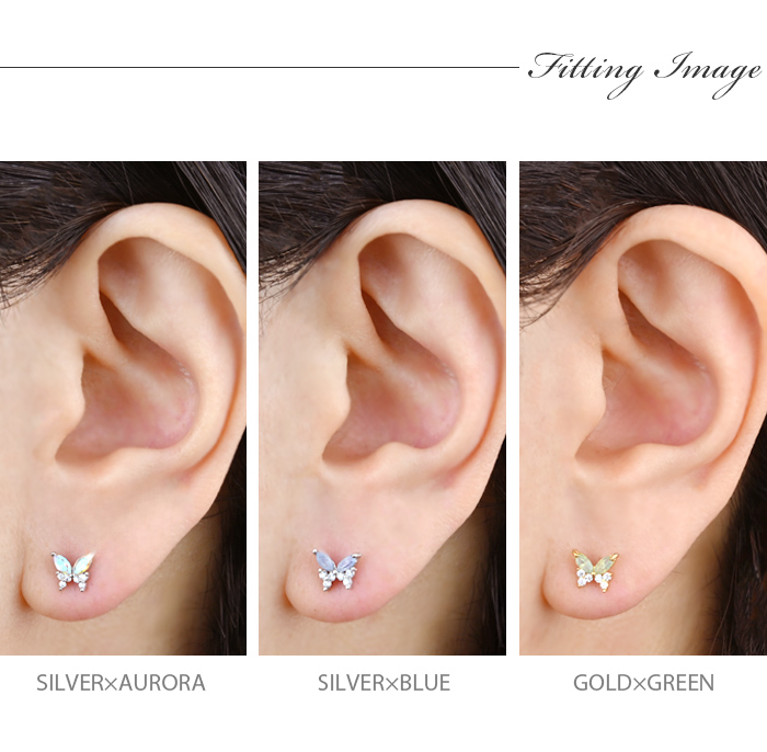 Body-Style 両耳セット 新型キャッチ 外れにくい ピアス つけっぱなし