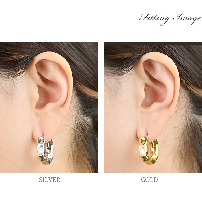 Body-Style 両耳セット フープピアス リングピアス 0.9mm 20G