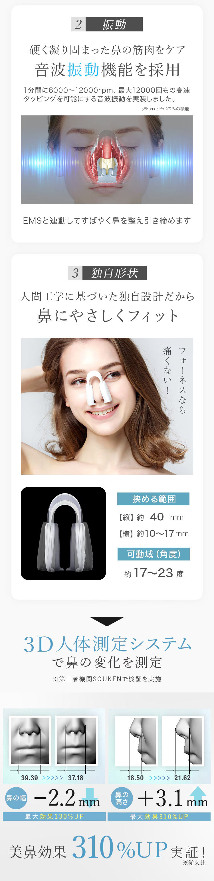 フォーネスプロ 鼻専用美顔器 LUXCEAR ルクセア Fornez PRO ちびまる子
