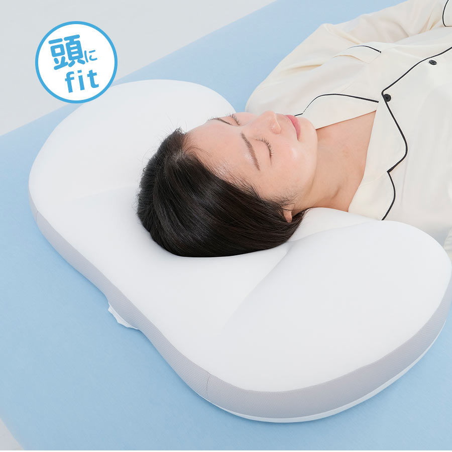 空間FITの夢まくら ふわもちワイド カバー付 枕 ピロー 空間fitの夢枕