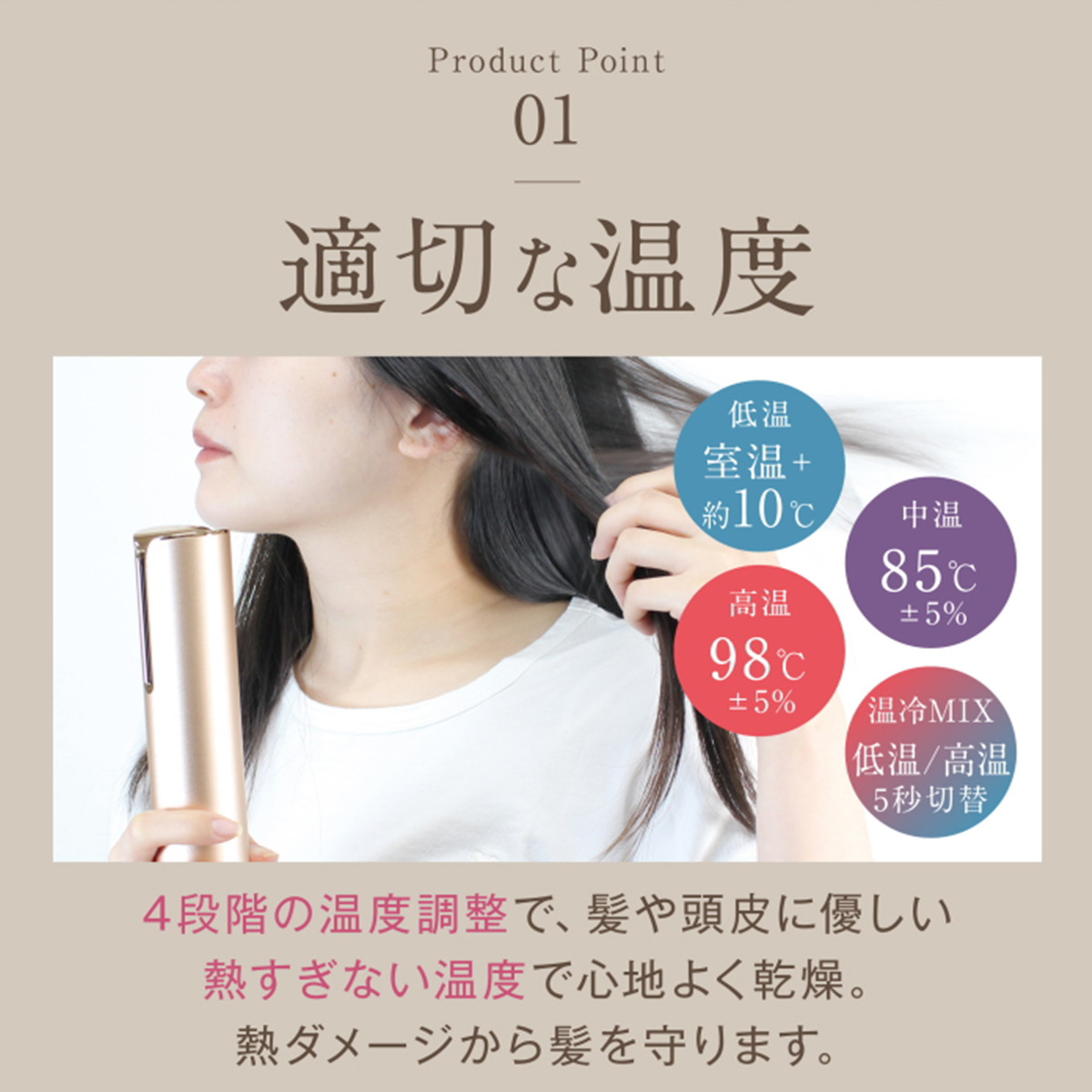 ME ラボンエアー ヘアドライヤー ヘアードライヤー IKKOプロデュース