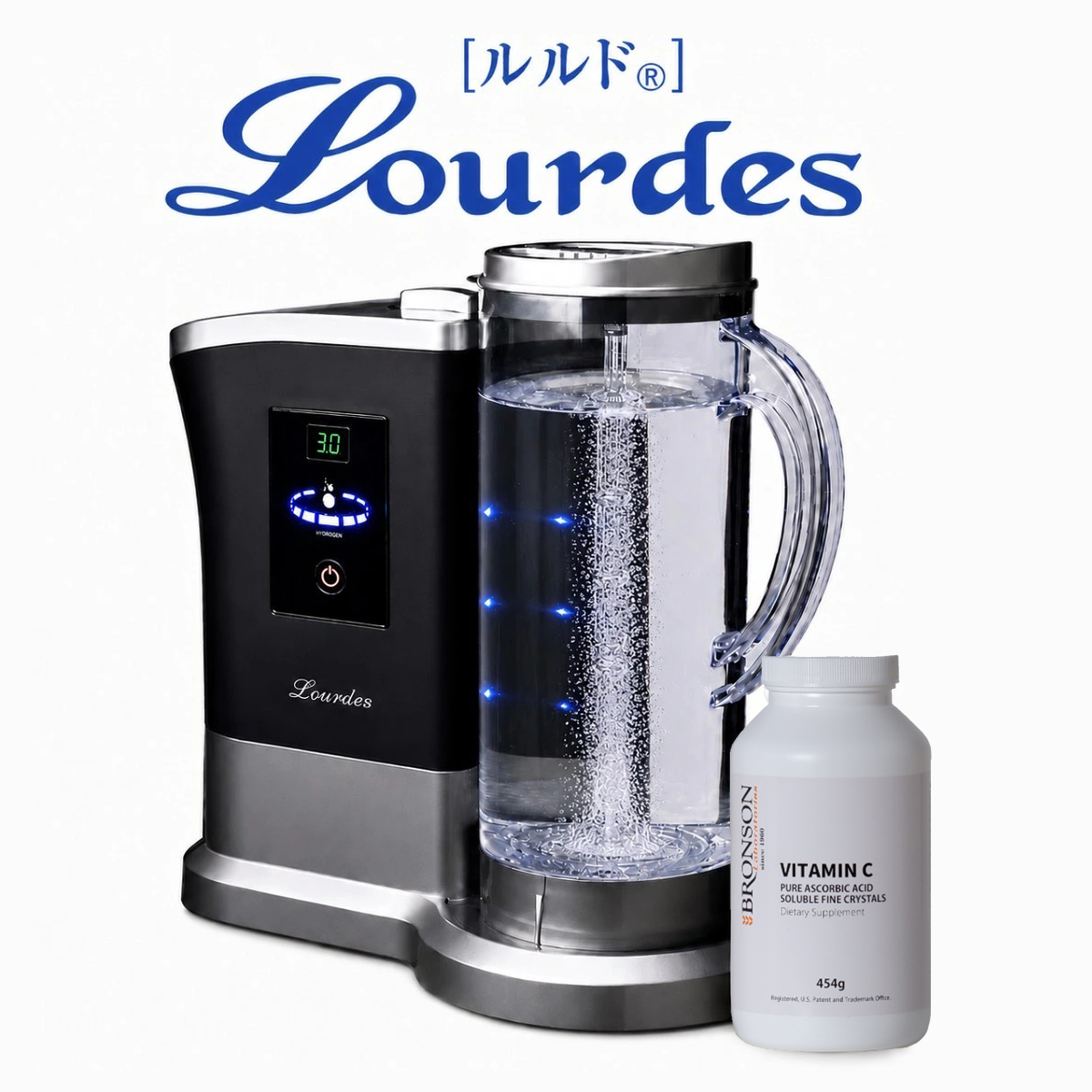 ルルド 水素水生成器 水素水サーバー ルルド（Lourdes） 高濃度の水素
