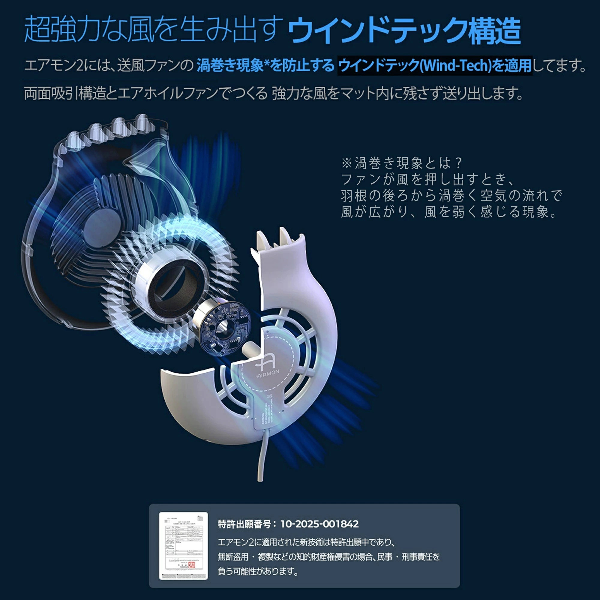 CREAMHAUS（クリームハウス） ファン付きクーリングマット エアモン2 