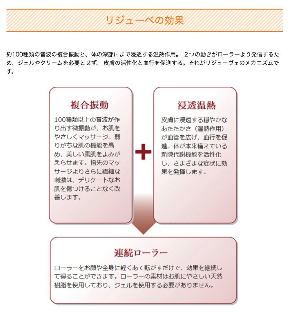 マッサージ器 リンパ リンパマッサージ 美容機器リジューヴェ マッサージ器 リンパ リンパマッサージ 美容機器リジューヴェ