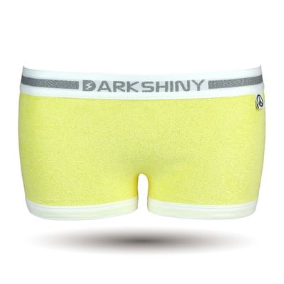 ボクサーパンツ レディース 下着 DARKSHINY ダークシャイニー パイルニット 人気 おしゃれ 大きいサイズ 黄 イエロー ギフト プレゼント | DARK SHINY