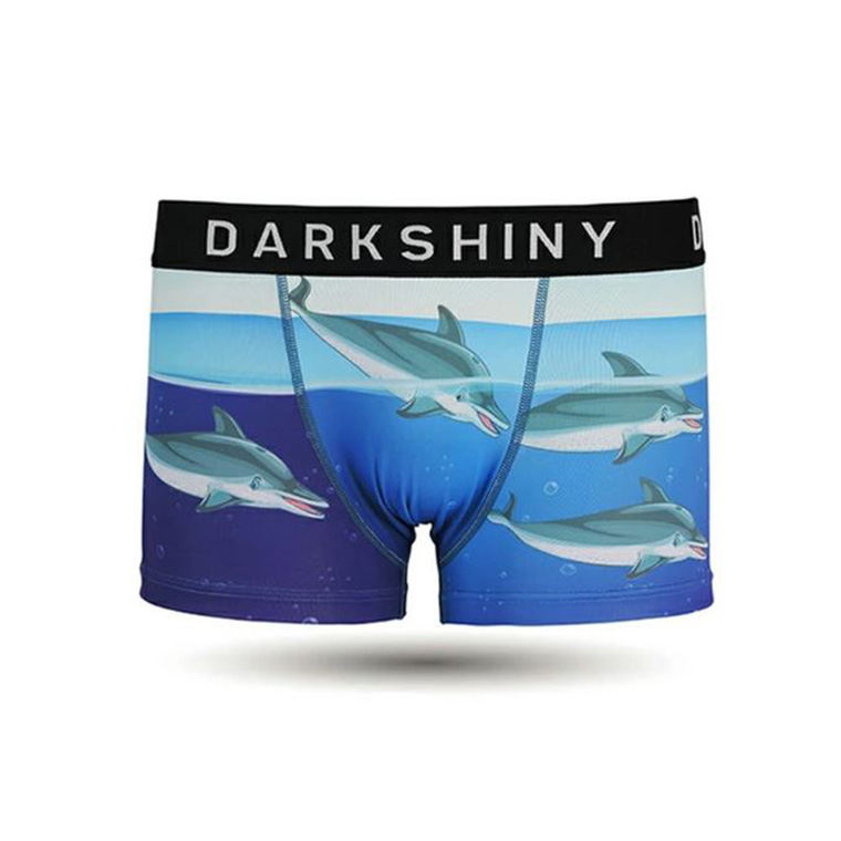 DARK SHINY ボクサーパンツ メンズ アニマル柄 動物 虎 ヒョウ柄