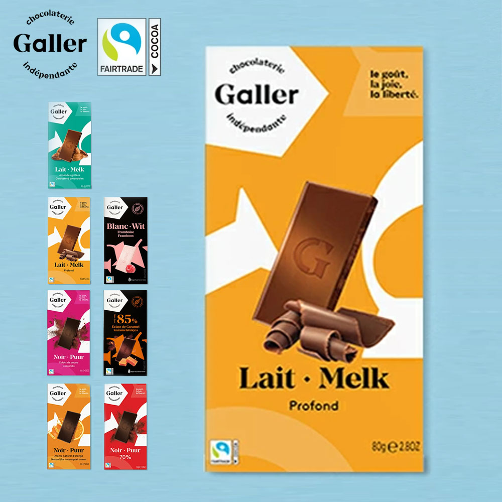 Galler（ガレー） ベルギー王室御用達 チョコレート タブレット1枚