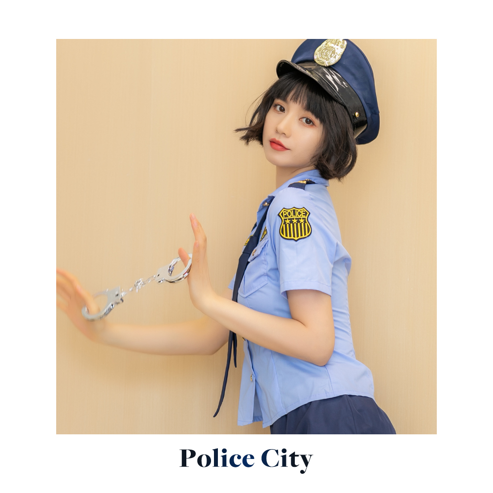 ハロウィン コスプレ ポリス 送料無料 ミニスカポリス 警察 警官 衣装 シャツ スカート 帽子 手錠 コスチューム こすぷれ 可愛い 男ウケ セクシー