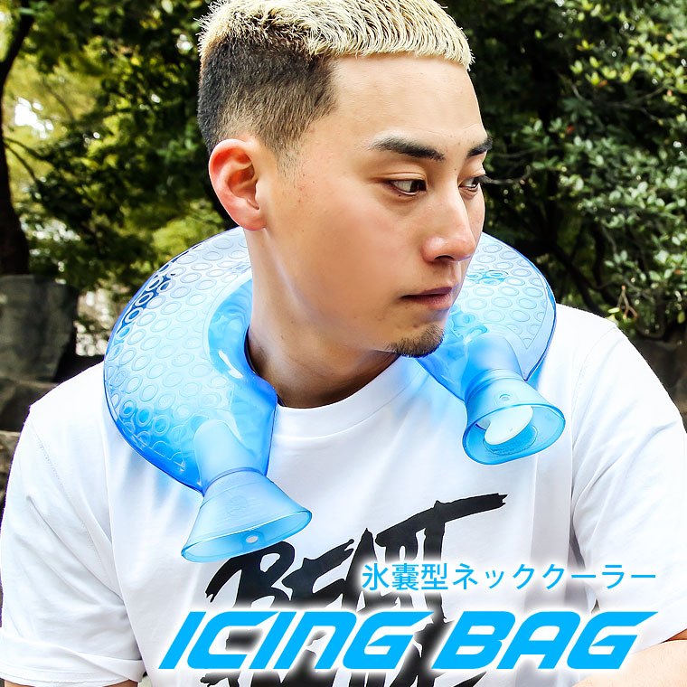 アイシングバッグ（湯たんぽ兼用） BODYMAKER ボディメーカー アイシングバッグ ネッククーラー 氷嚢 氷のう アイシング アイスバッグ 【90日保証】 | 