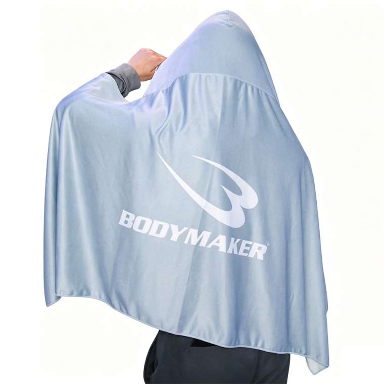 クールポンチョ BODYMAKER ボディメーカー AI072 クールポンチョ ポンチョ クールダウン 汗対策 紫外線対策 トレーニング アウトドア レジャー | BODYMAKER | 03