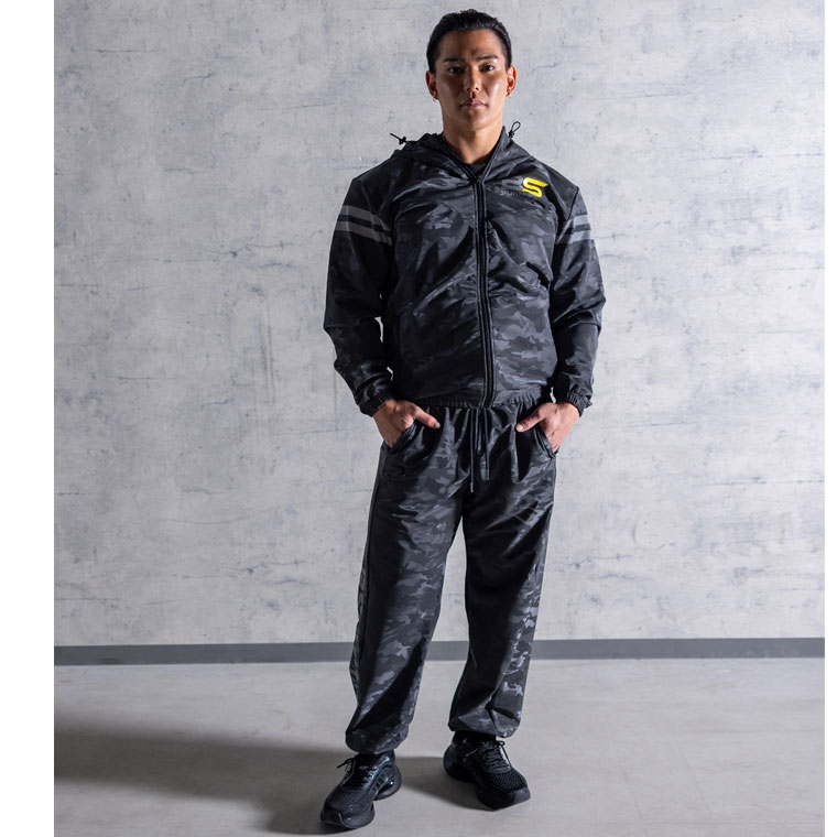 BURN-SUIT】サウナスーツアクティブ ジャケット BODYMAKER ボディ