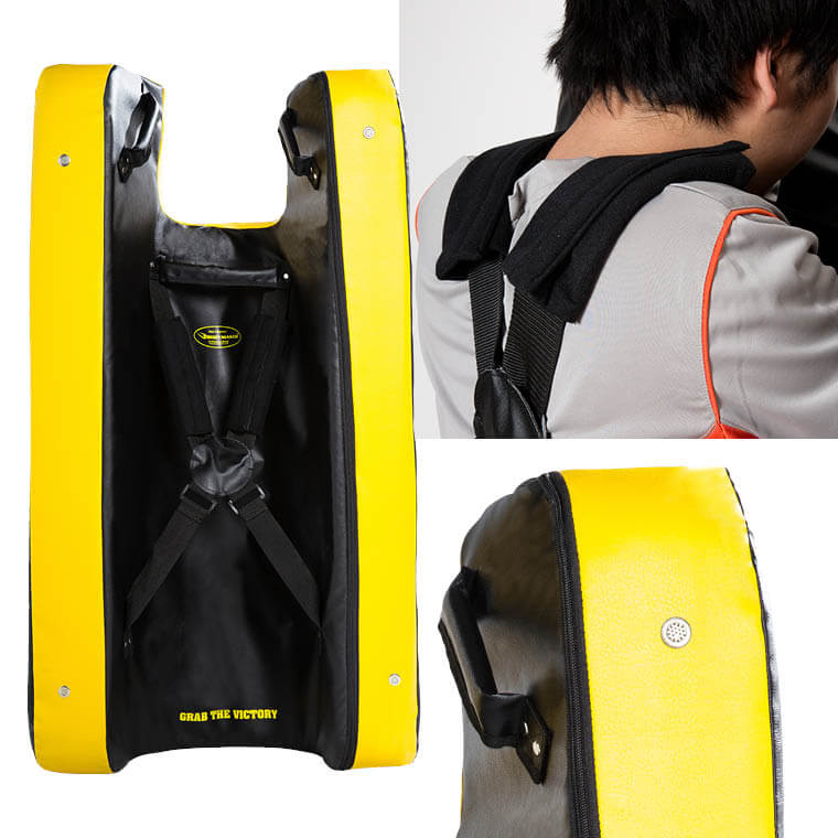 スーパーダミーミットシールド BODYMAKER ボディメーカー ダミーミット 大型ミット 空手 格闘技 総合格闘技 MMA ジム トレーニング パンチ 【90日保証】 関連画像5