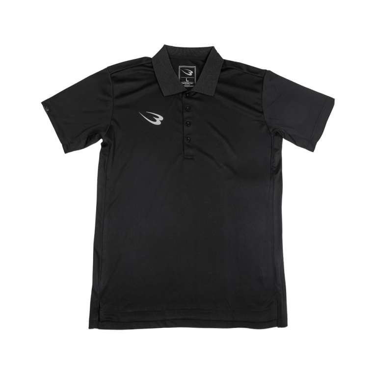 BM・DRY ポロシャツ 2XL ブラック BODYMAKER ボディメーカー BODYMAKER ポロシャツ DRY ハーフスリーブ 半袖 吸汗速乾 トレーニング ワークアウト | BODYMAKER | 01