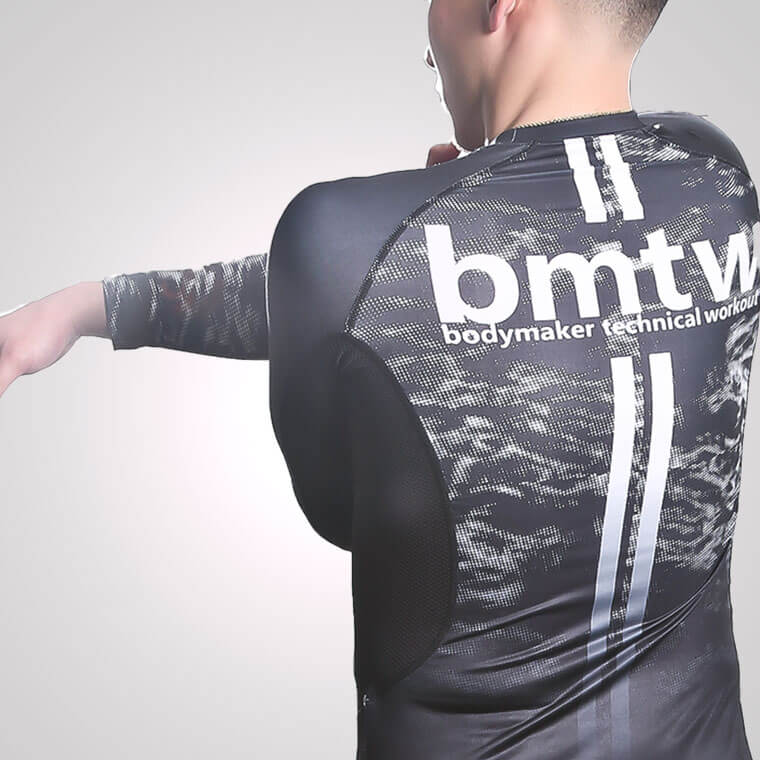 bmtw ラッシュガードロングスリーブ4 BODYMAKER ボディメーカー トレーニング インナー コンプレッションウェア スポーツウェア  トレーニングウェア