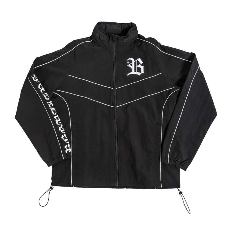 プラスB NYLONジャケットセットアップ1 2XL ブラック BODYMAKER ボディメーカー プラスB ナイロン トレーニング ジャケット パーカー ウォームアップ | BODYMAKER | 05