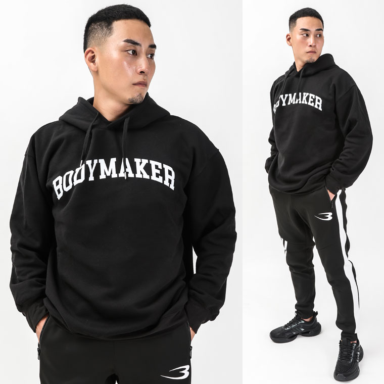 スウェット裏起毛パーカー BODYMAKERロゴ BODYMAKER ボディメーカー BODYMAKER ボディメーカー パーカー メンズ 裏起毛 プルオーバーパーカー フーディ 冬 | 