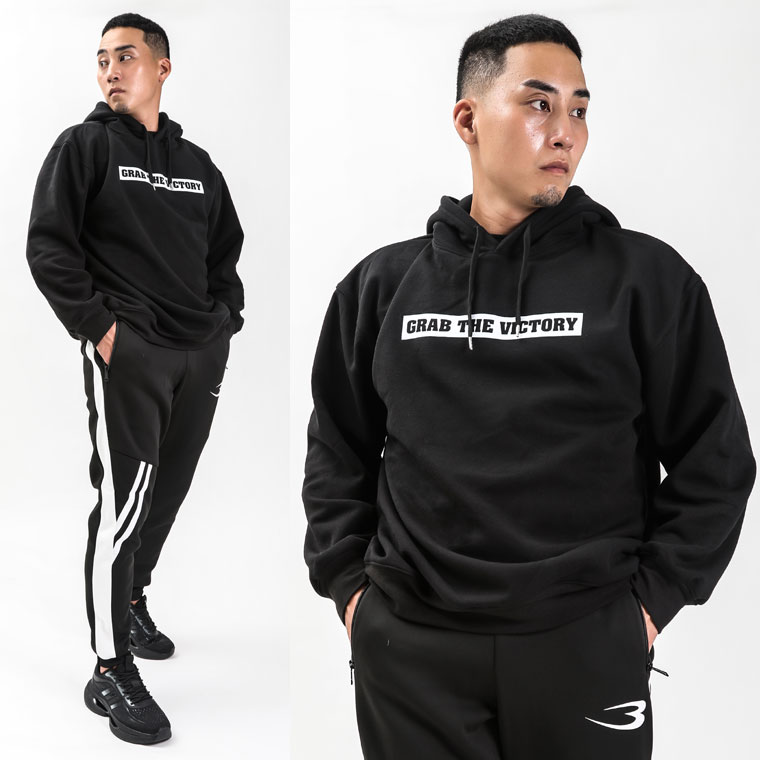 BODYMAKER（ボディメーカー） スウェット裏起毛パーカー ボックスロゴ