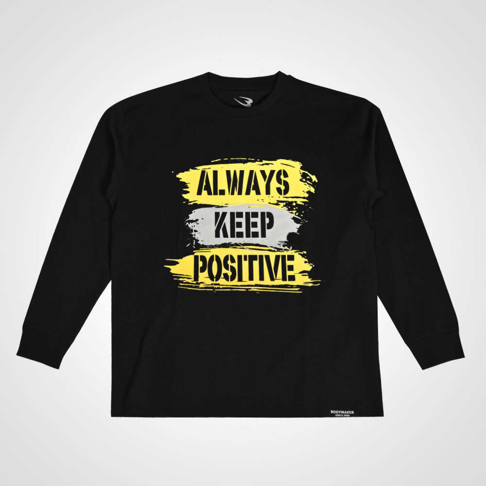 プリントTシャツ ロングスリーブ4 BODYMAKER ボディメーカー ベーシックTシャツ 長袖 ロングスリーブ ラバープリント 綿100% コットン100% |  | 07