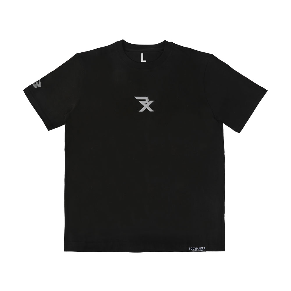 RX プリントTシャツ BODYMAKER ボディメーカー BODYMAKER RX ランバイ プリントTシャツ ベーシックTシャツ 半袖 ハーフスリーブ ロゴT ワンポイント |  | 01