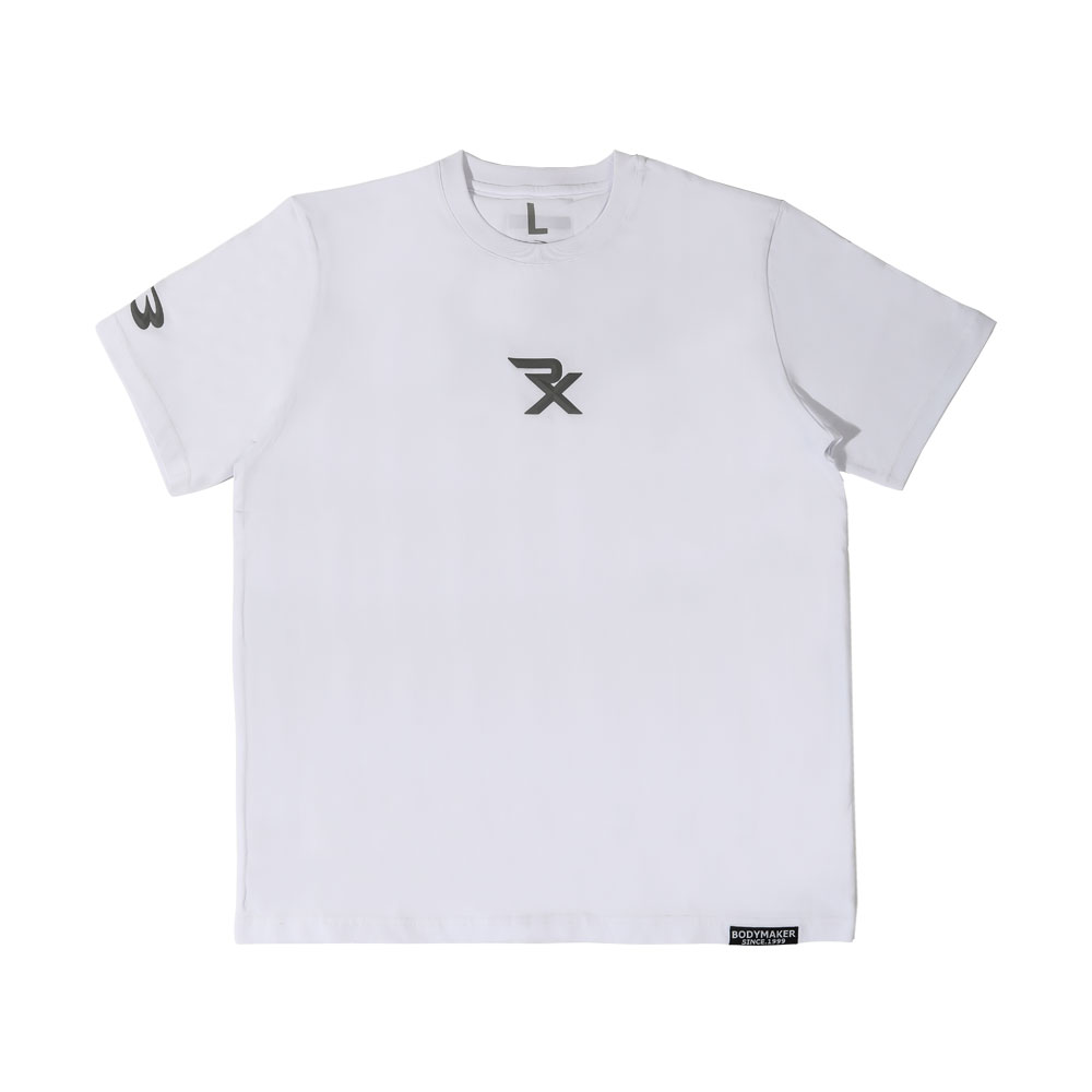 RX プリントTシャツ BODYMAKER ボディメーカー BODYMAKER RX ランバイ プリントTシャツ ベーシックTシャツ 半袖 ハーフスリーブ ロゴT ワンポイント |  | 02