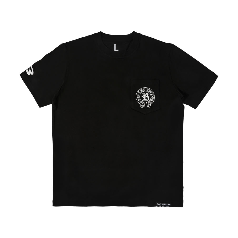 プラスB プリントTシャツ2 BODYMAKER ボディメーカー BODYMAKER プラスB プリントTシャツ ベーシックTシャツ 半袖 ハーフスリーブ ロゴT ワンポイント |  | 01