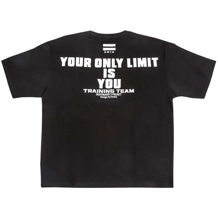 bmtw オーバーサイズ ハーフスリーブ1 L ブラック BODYMAKER ボディメーカー bmtw BODYMAKER プリントTシャツ 半袖 ハーフスリーブロゴT 綿100% | BODYMAKER | 08
